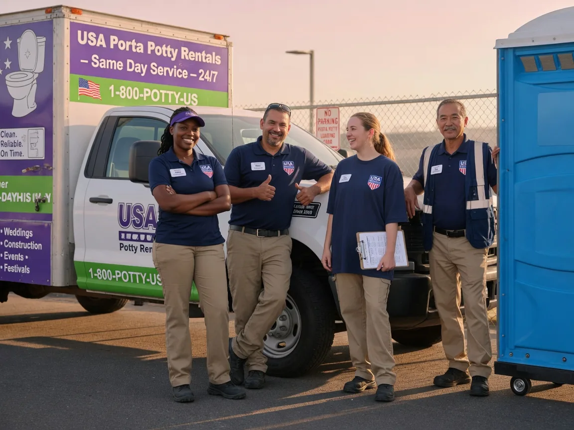 Porta Potty Rental company in Mcelhattan, PA